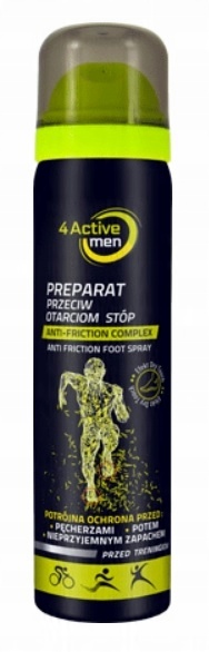 

4 Active Men preparat przeciw otarciom stóp 75 ml