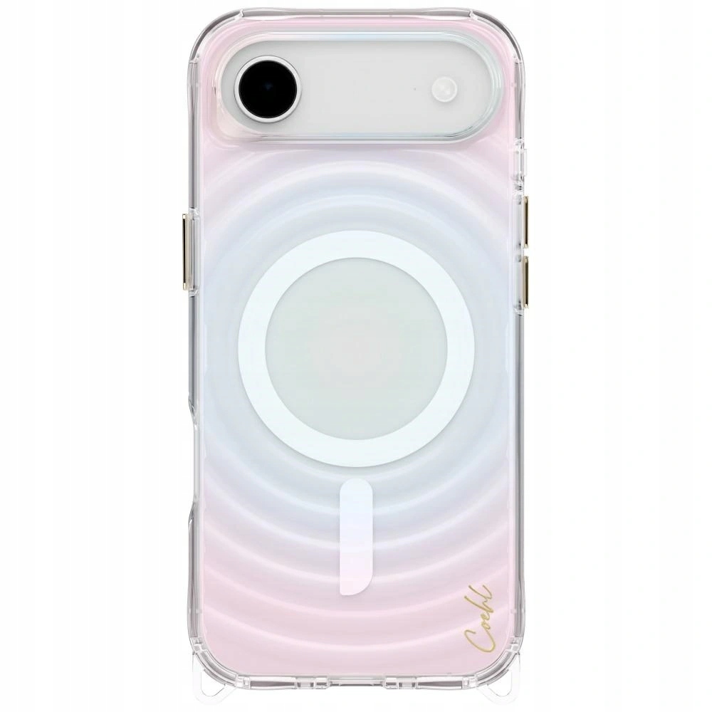 Pouzdro Uniq Coehl Vela pro Apple iPhone Air Magnetic Charging opal
