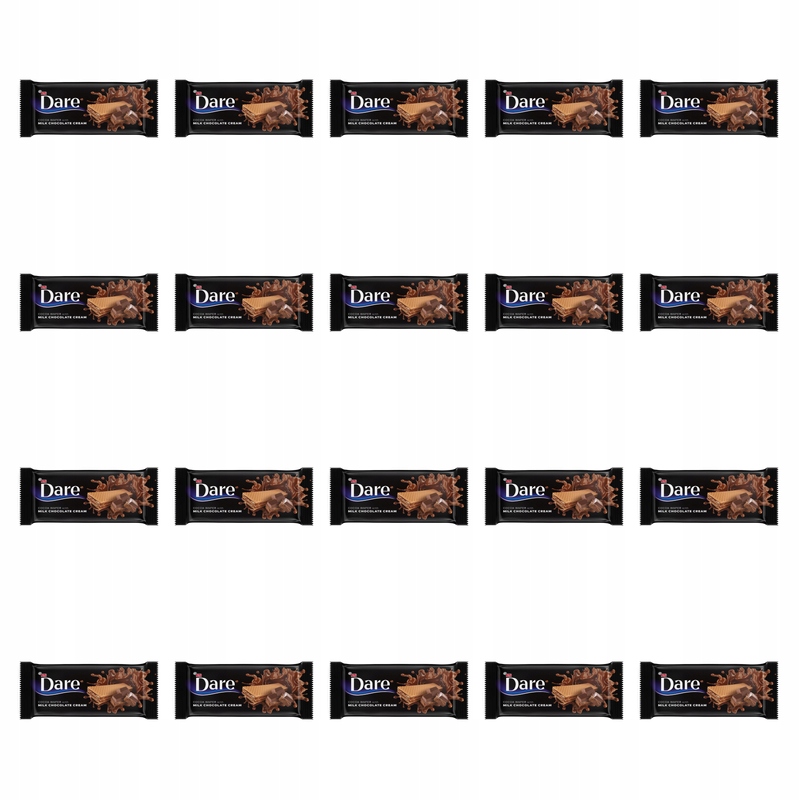 Dare Wafel z kremem z mlecznej czekolady 142 g X20