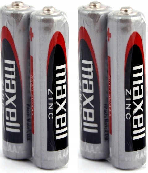 

Maxell Aaa LR3 Zinc baterie cynkowe paluszki 4szt