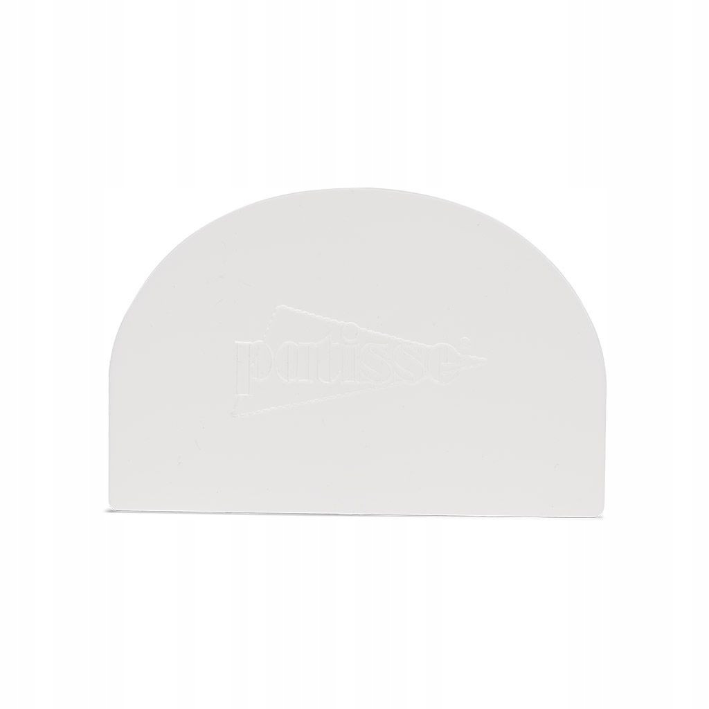 

Łopatka packa grzebień do kremu zaokrąglona 11x7cm