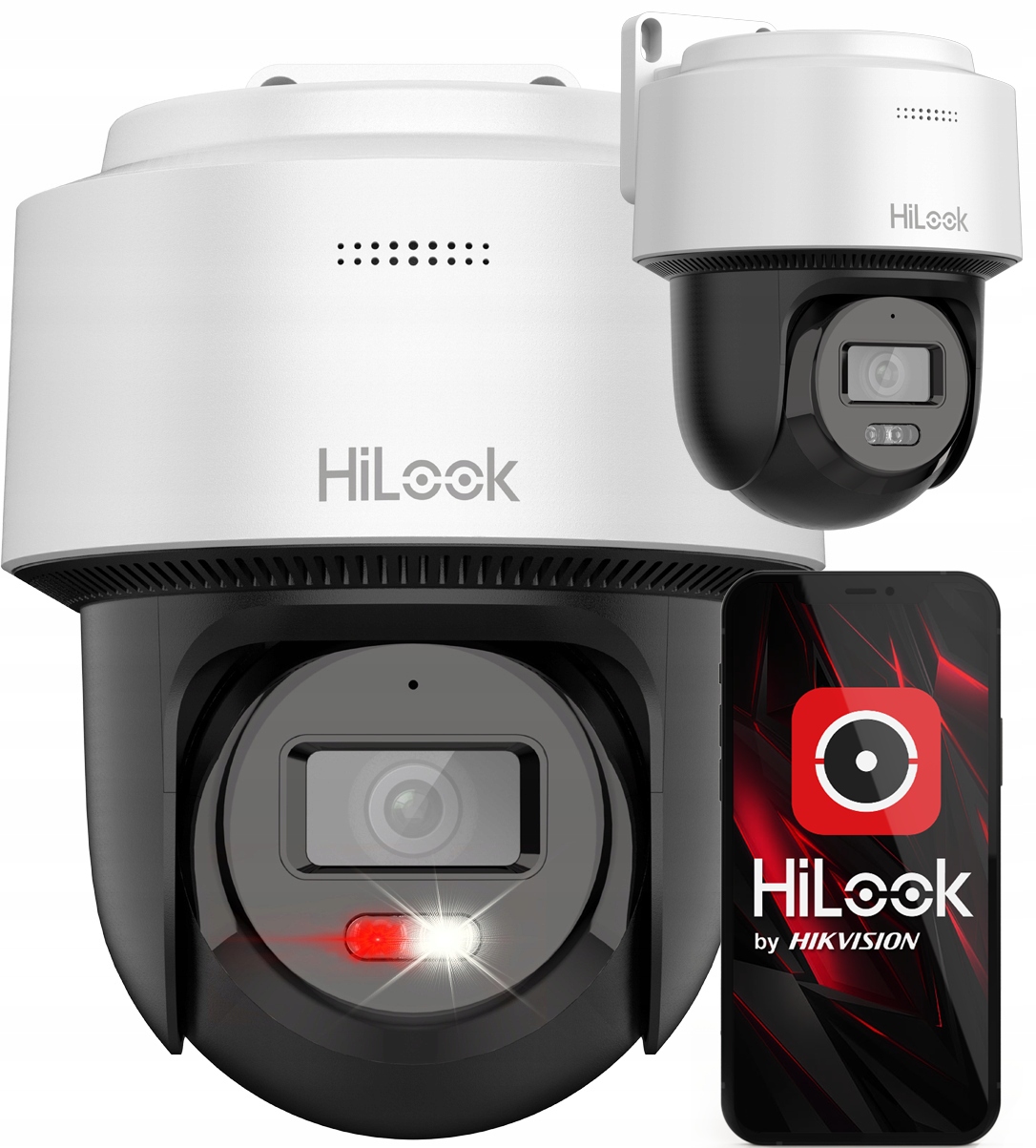 6Mpx otočná venkovní PoE kamera PTZ-N2C600M-DE HiLook Hikvision Audio