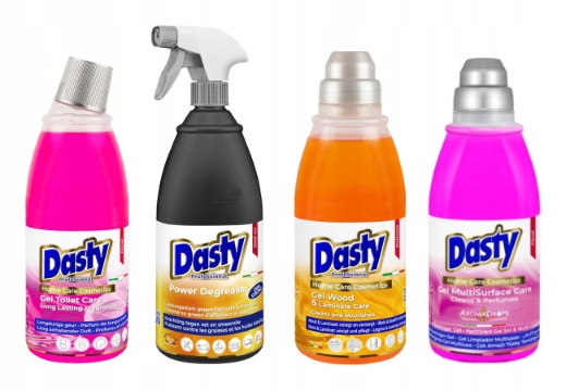 Levně Sada domácí chemie odmašťovač 1 l kapalina na podlahy 2x0,7 l gel wc 0,75 l