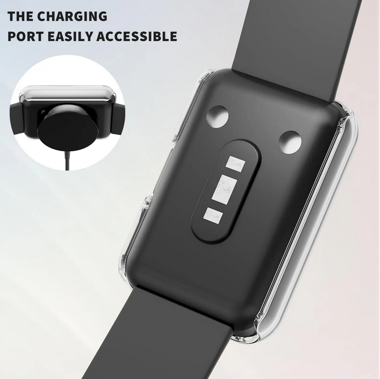 Etui Ochronne z Wbudowanym Szkłem 2w1 do Samsung Galaxy FIT 3 / SM-R390 Marka Inna