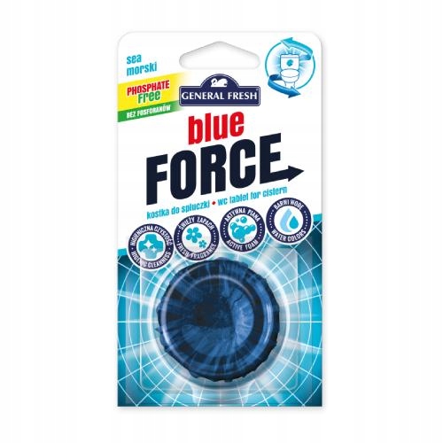 

General Fresh Blue Force Kostka do spłuczki Morski
