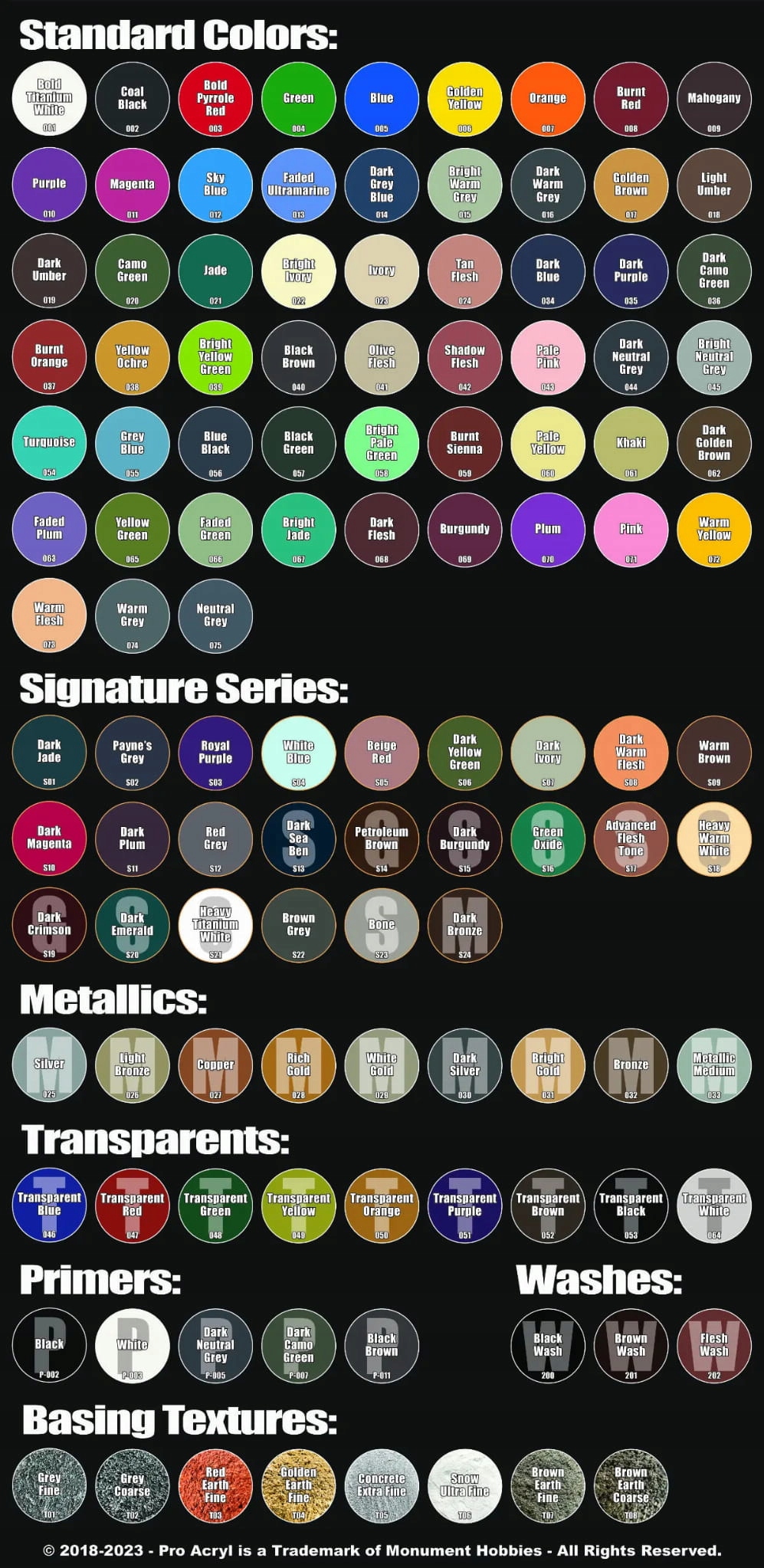 MONUMENT HOBBIES MPA-001 Pro Acryl: Bold Titanium White (22ml) Stan opakowania oryginalne