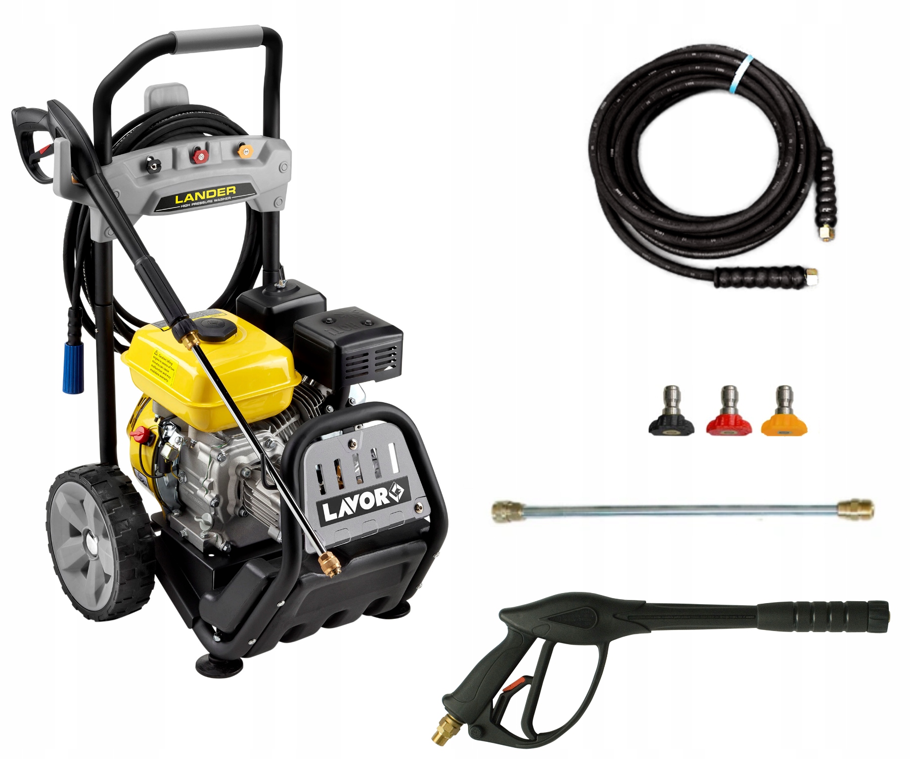 LAVOR MYJKA CIŚNIENIOWA SPALINOWA LANDER 3000 200 BAR BENZYNA