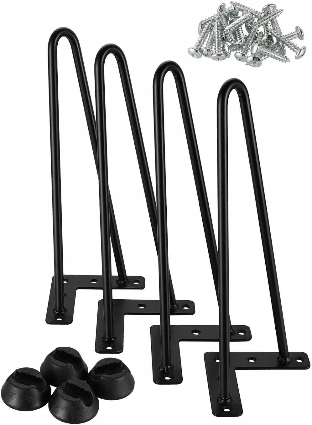 

4x Hairpin legs Noga metalowa stołu 31cm czarny