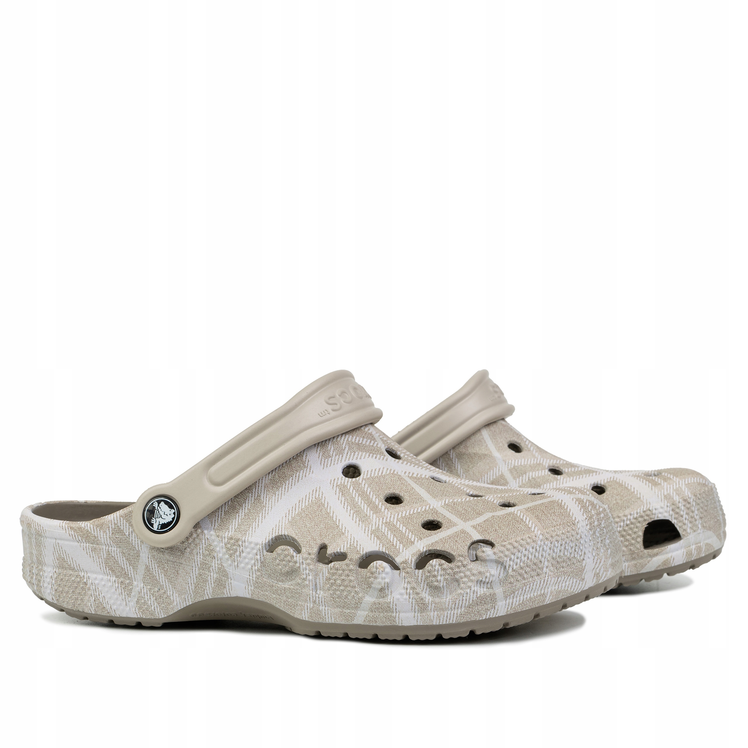 Pánské pantofle Crocs Baya Holiday Plaid Clog 2107522V3