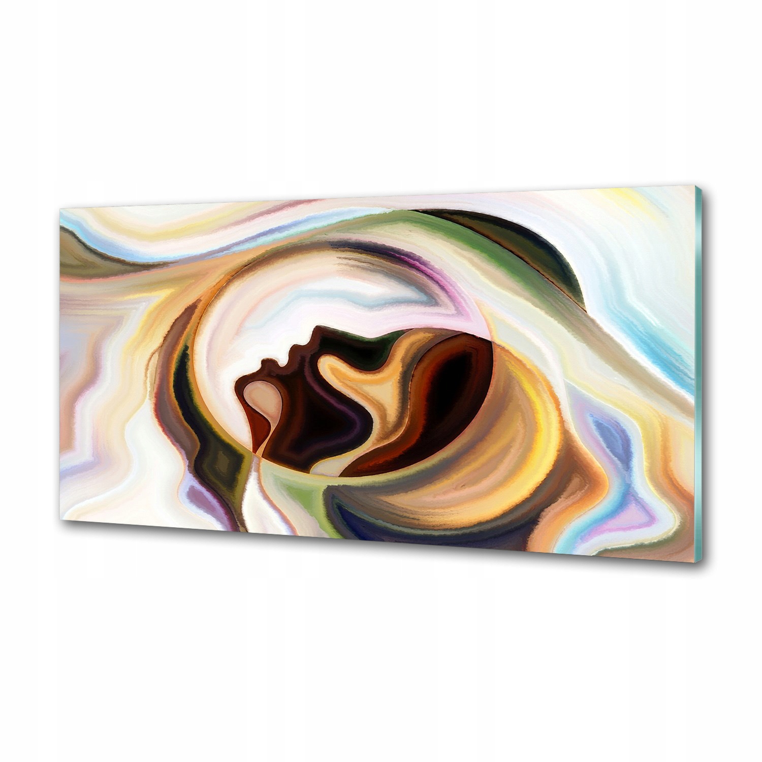 Panel dekor sklo Abstrakcia 100x50 cm Lepidlo