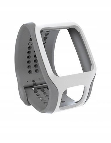 Pasek do zegarka cardio Gps TomTom Szary/Biały