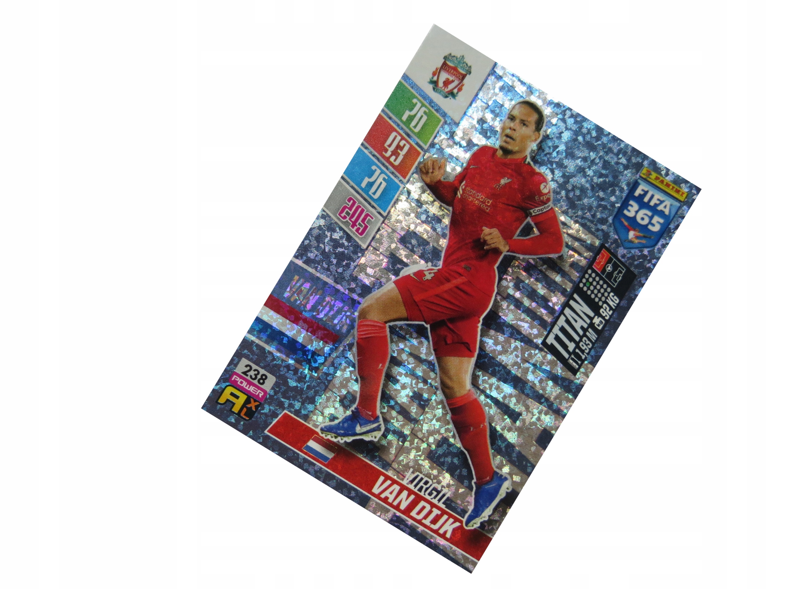 Panini Fifa 365 2022 Power Titan Van Dijk 238