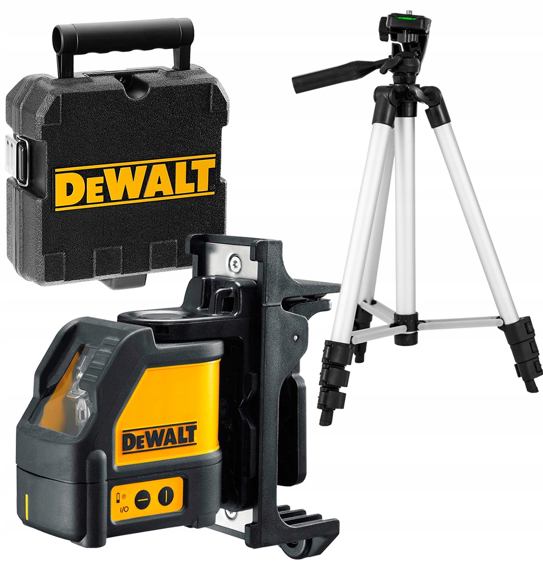 

Laser krzyżowy 15m czerwony Dewalt DW088K +statyw