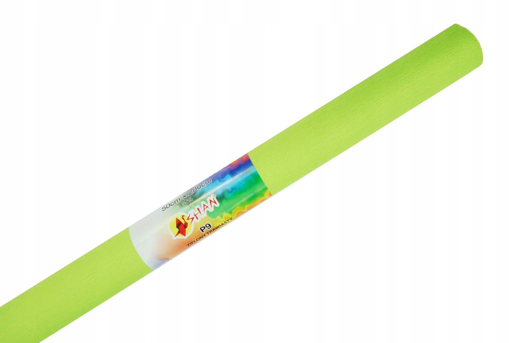 

Bibuła marszczona 50x200 Zielony trawiasty P9
