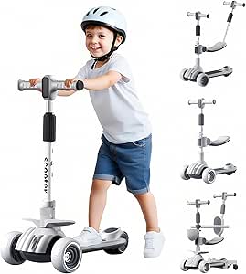 Hulajnoga Dziecięca 4w1 Euleuy z Siedziskiem Regulowana