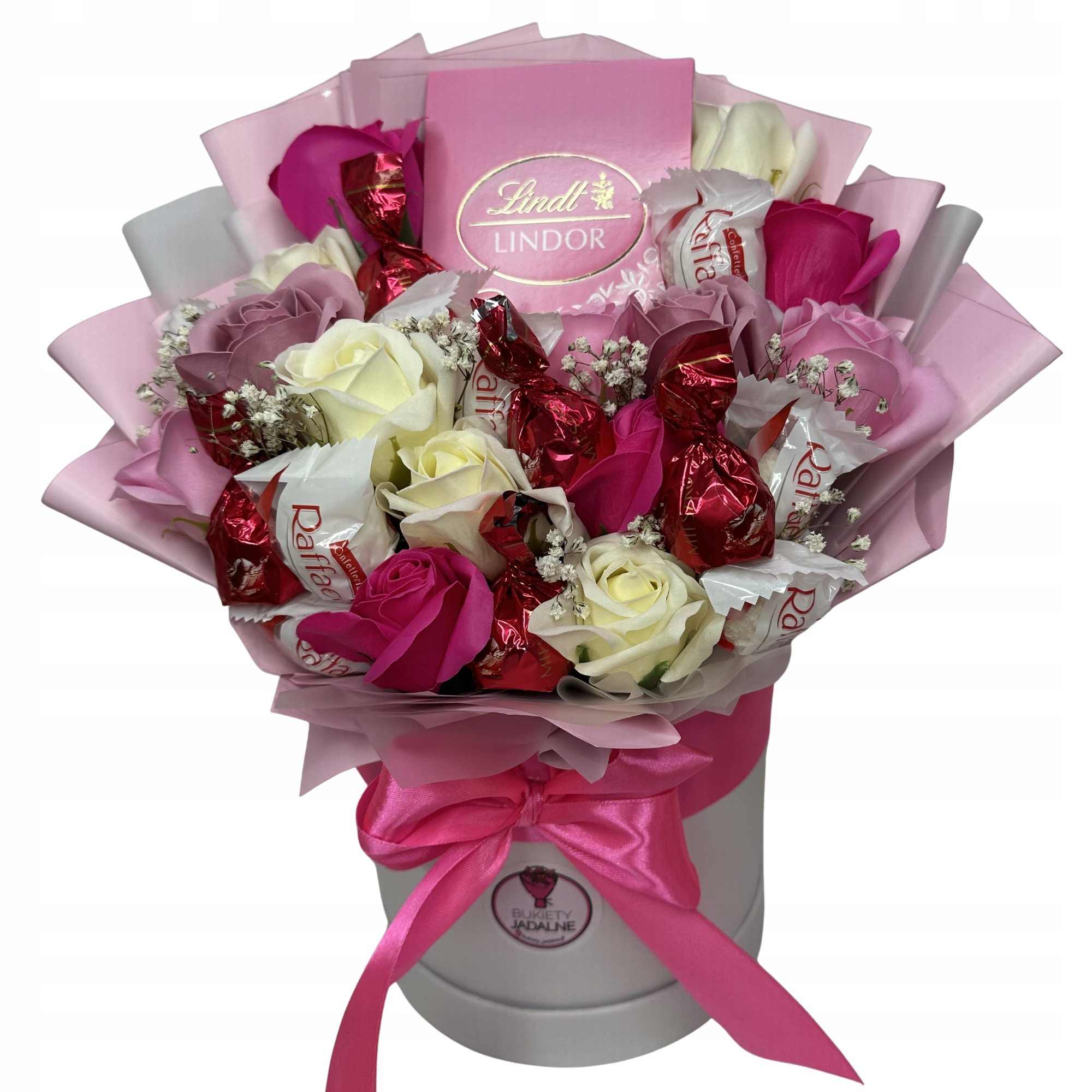 Zestaw Prezentowy Box Lindor Dzień Kobiet Mamy Komunia Rocznica Urodziny 18