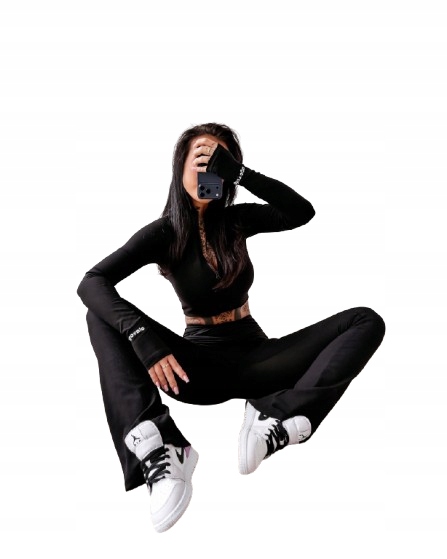 Dámský komplet Olavoga Calmin 2026 černý S kalhoty a halenka