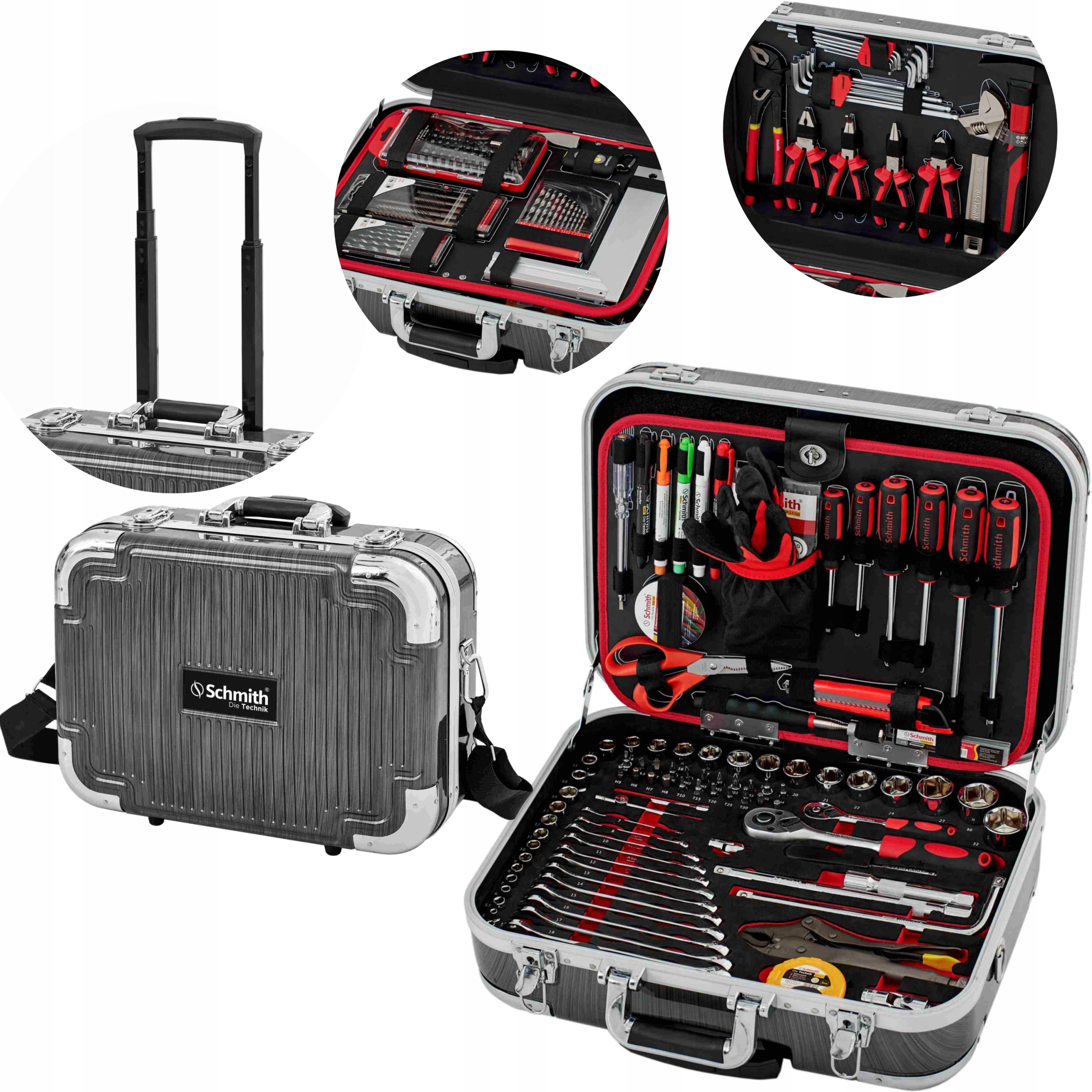 НАБІР ІНСТРУМЕНТІВ SCHMITH, ЧОХОЛ ДЛЯ КЛЮЧІВ