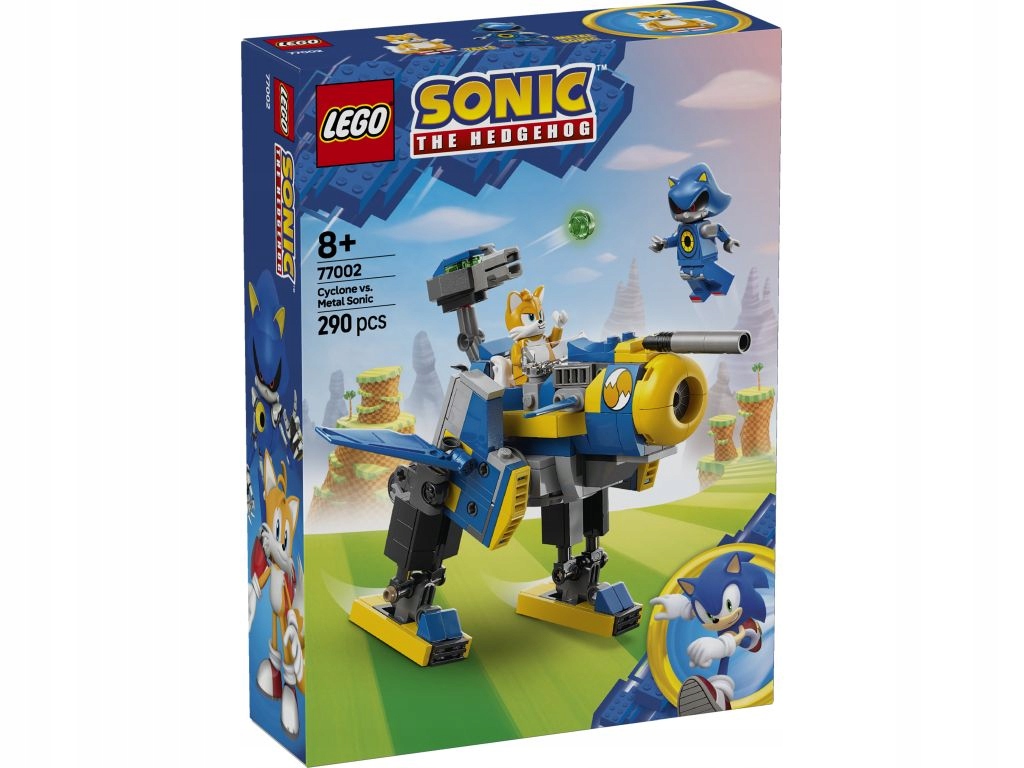 Lego 77002 Sonic Cyclone versus Metal Sonic