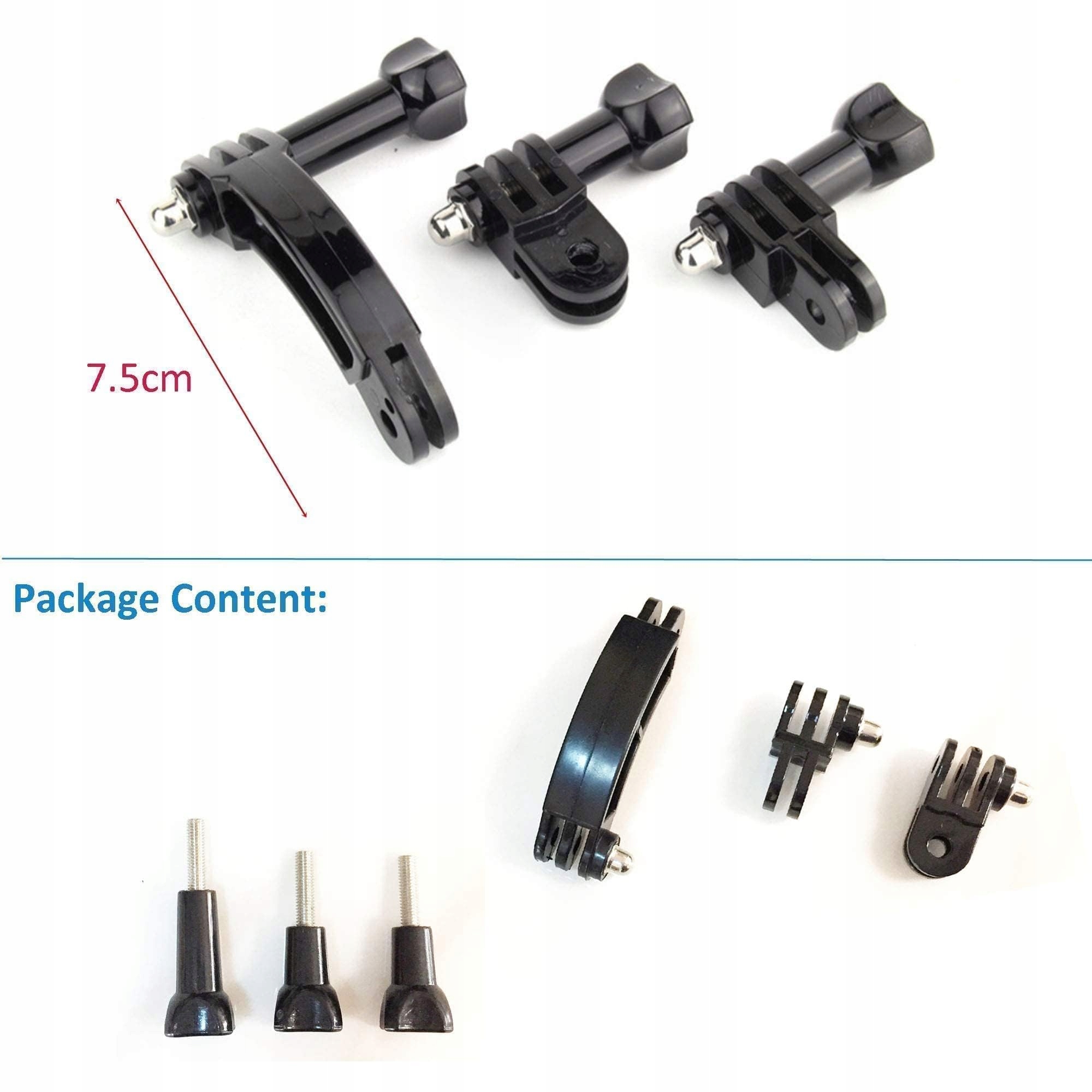 Ramię Przedłużające GoPro Hero Adapter Obrotowy Gięty SHIPEEKIN — miniatura 2