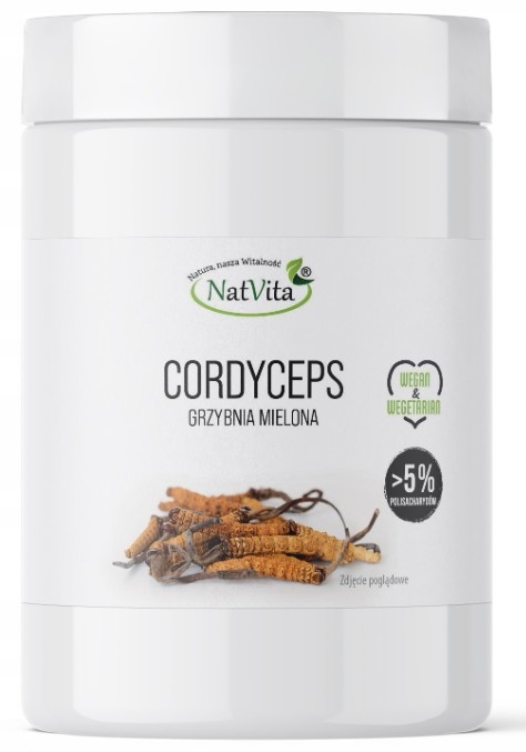 NatVita Cordyceps Sinensis Grzyb proszek 250g