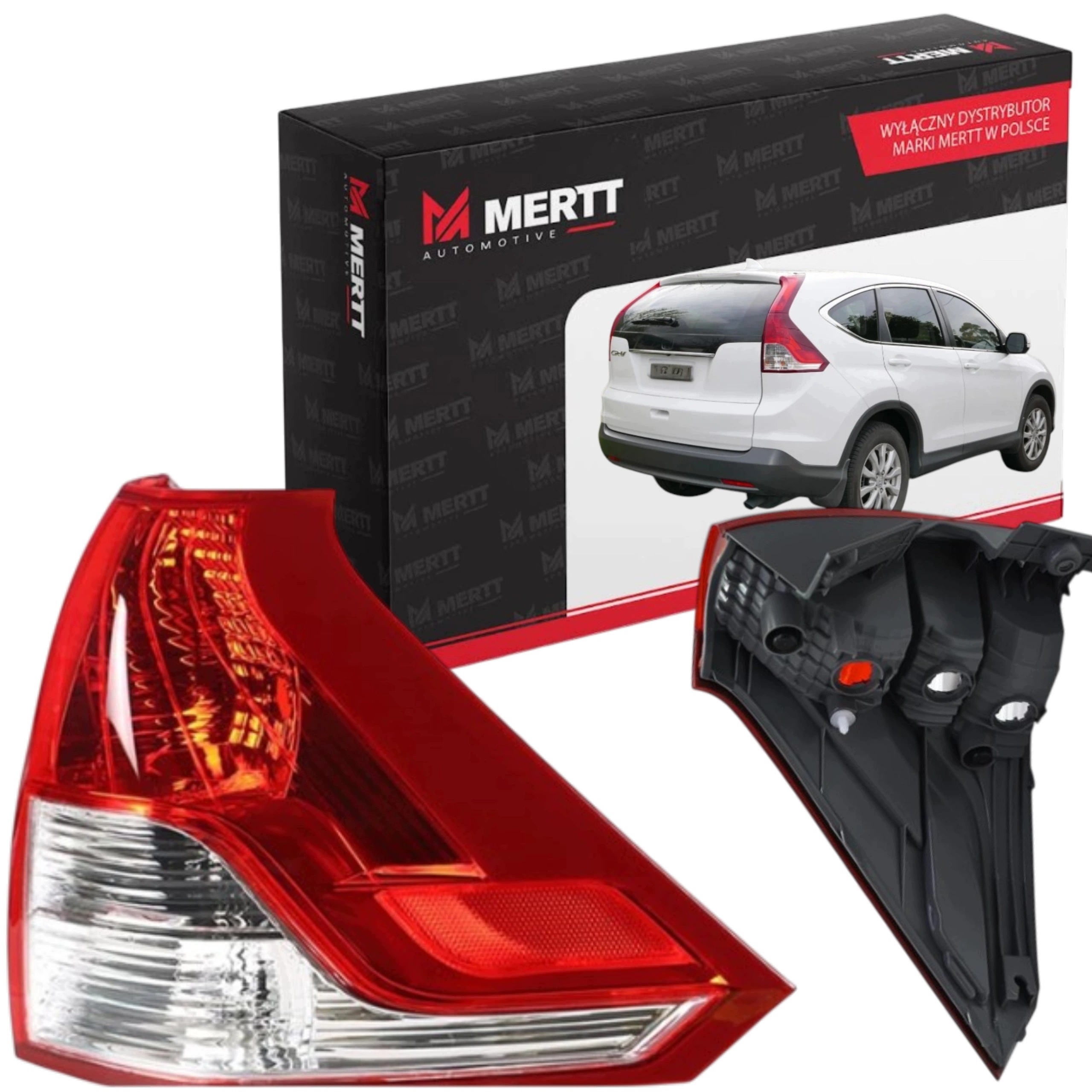 Honda Cr-v IV 2012-2015 Zadní Karosářská Lampa Pravá 33500-T0AA01 Nová