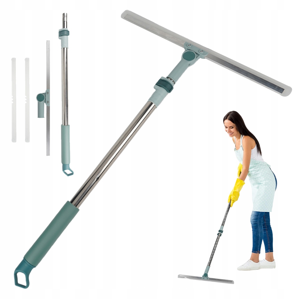 Levně Stěrka Na Podlahu 122 CM Pohodlná Pro Vodu Pěnová Guma Odrážedlo