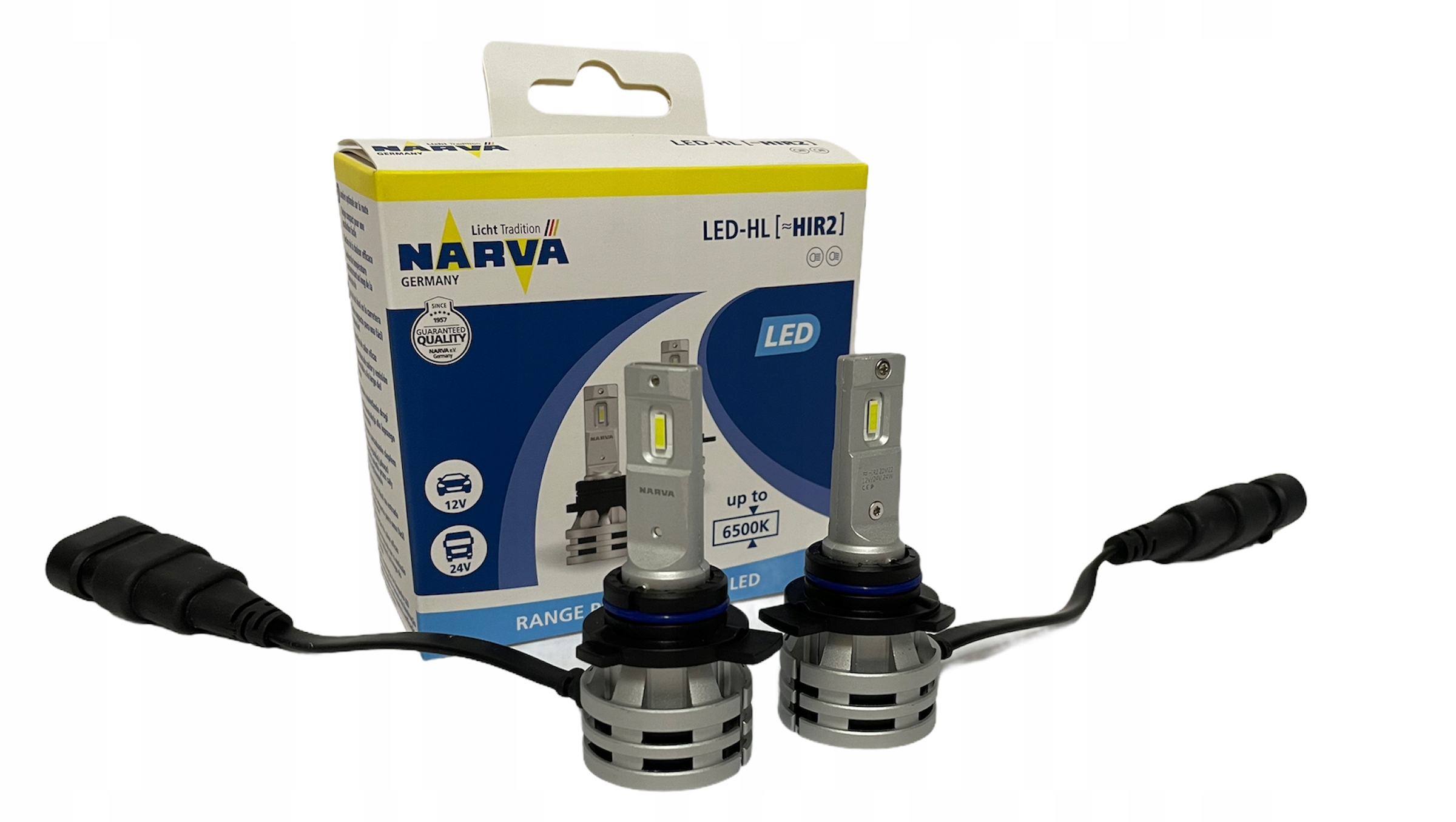 

Żarówki HIR2 6500K Led Narva Range Performance
