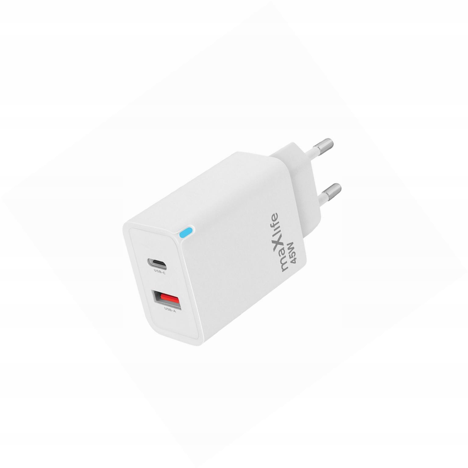 Szybka ładowarka 45W sama kostka 2 wejścia do Xiaomi Poco M5