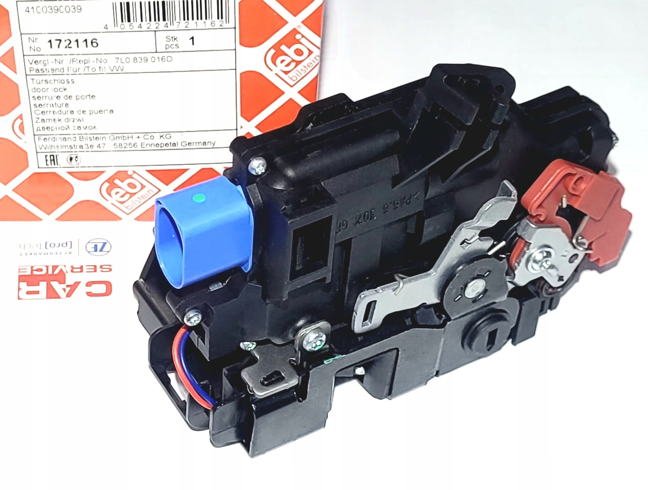 FEBI 172115 ZAMEK DRZWI LEWY TYŁ VW GOLF V TOURAN