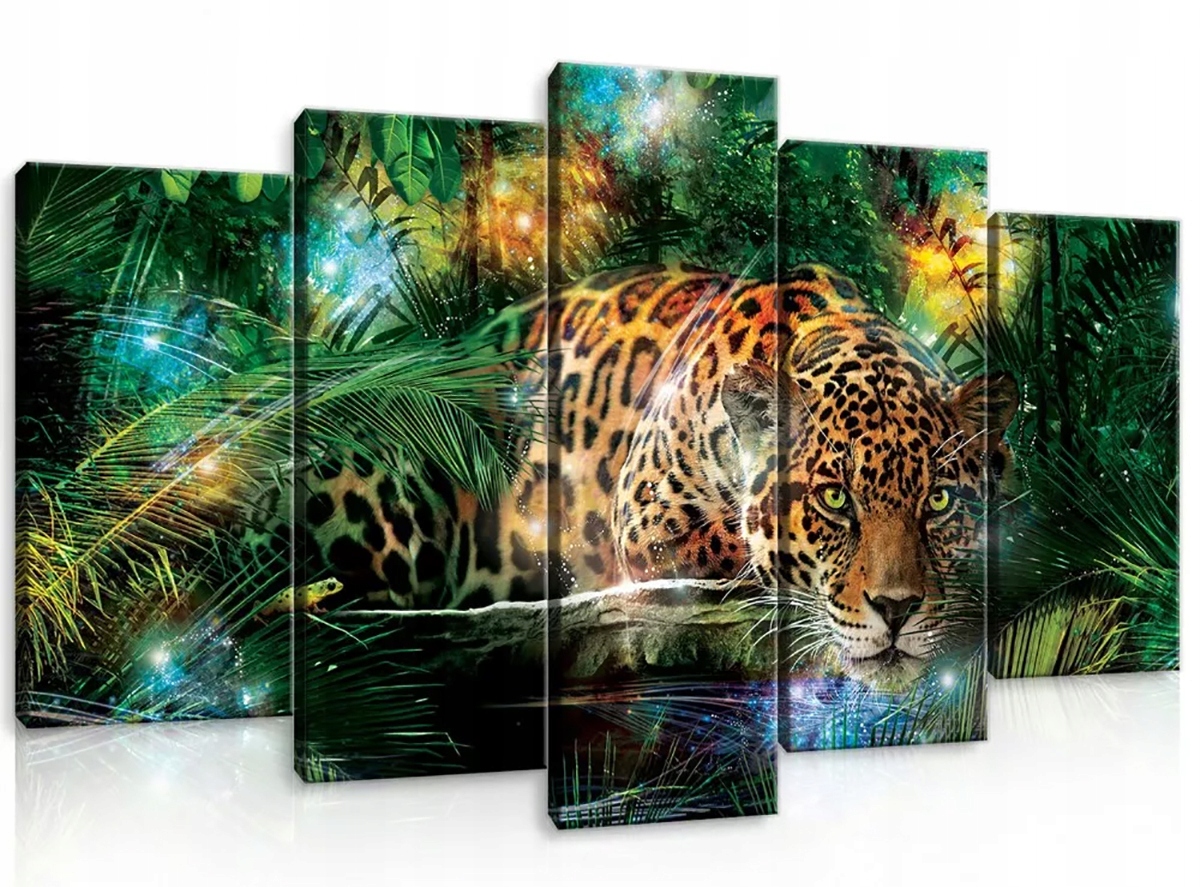 Obraz Na Plátně Canvas 100x60 Jaguár Kočka Džungle