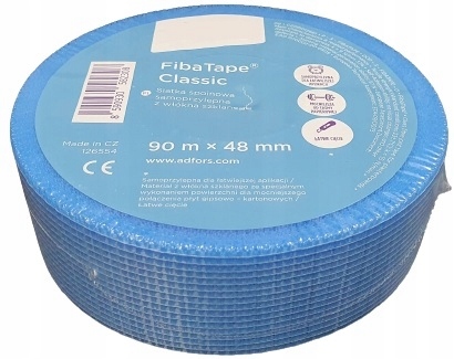 RIGIPS FIBATAPE TAŚMA SIATECZKOWA SIATKA DO ŁĄCZEŃ PŁYT GK 48mm/90m