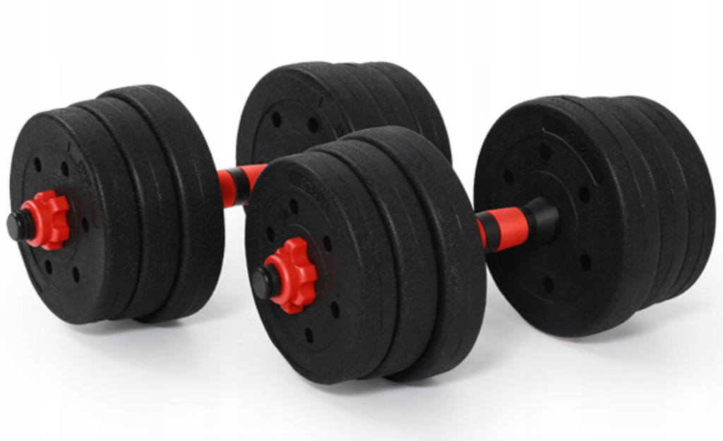 SOLIDNE HANTLE HANTELKI 30KG 2x15KG ZESTAW HANTLI LG30 +DRĄŻEK SZTANGA GRYF Kod producenta LG30