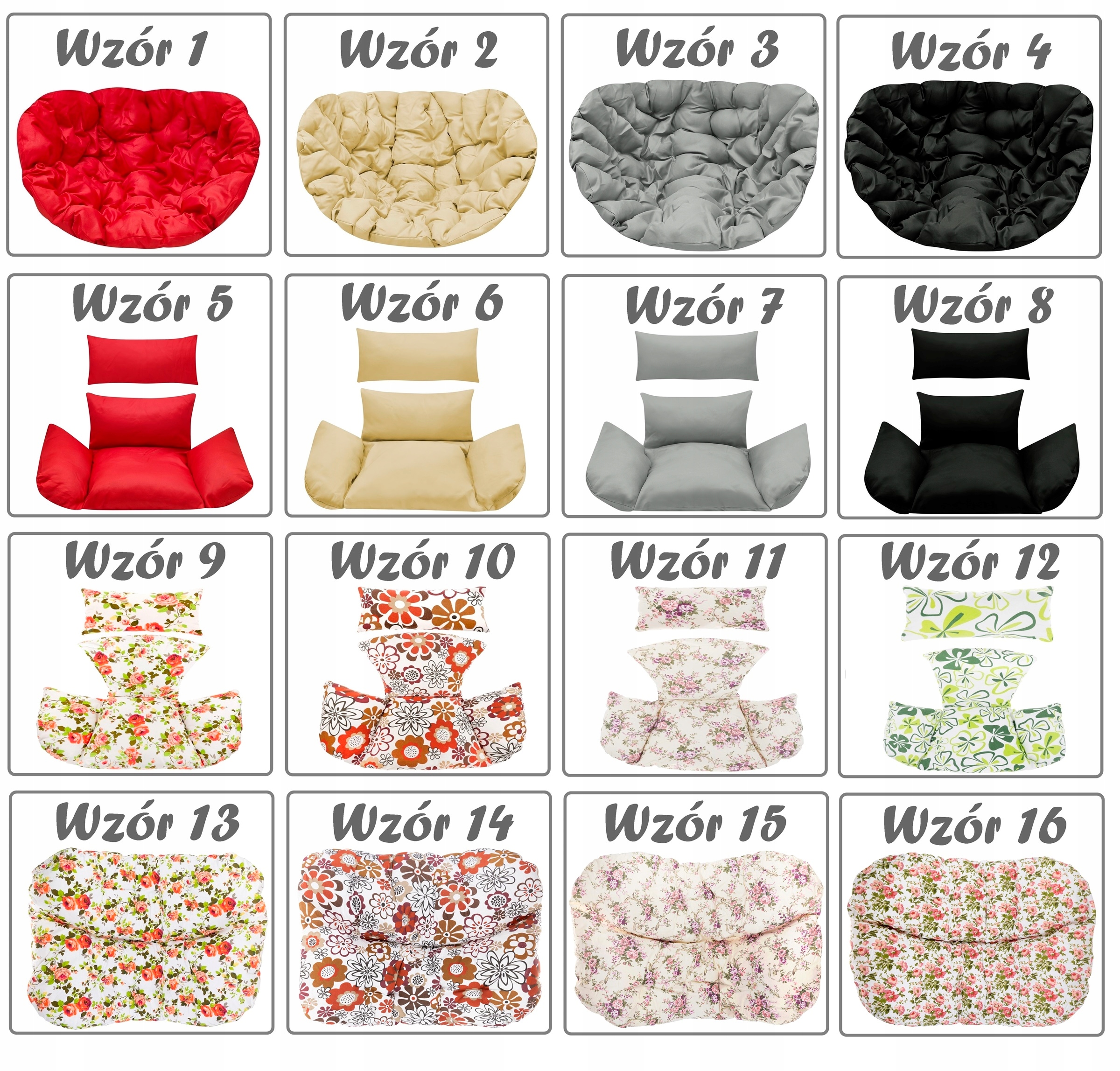 FOTEL WISZĄCY KOKON OGRODOWY GNIAZDO BUJANY KOSZ Styl nowoczesny