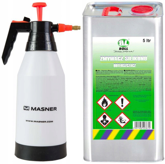 BOLL ZMYWACZ ODTŁUSZCZACZ 5L + OPRYSKIWACZ 2L