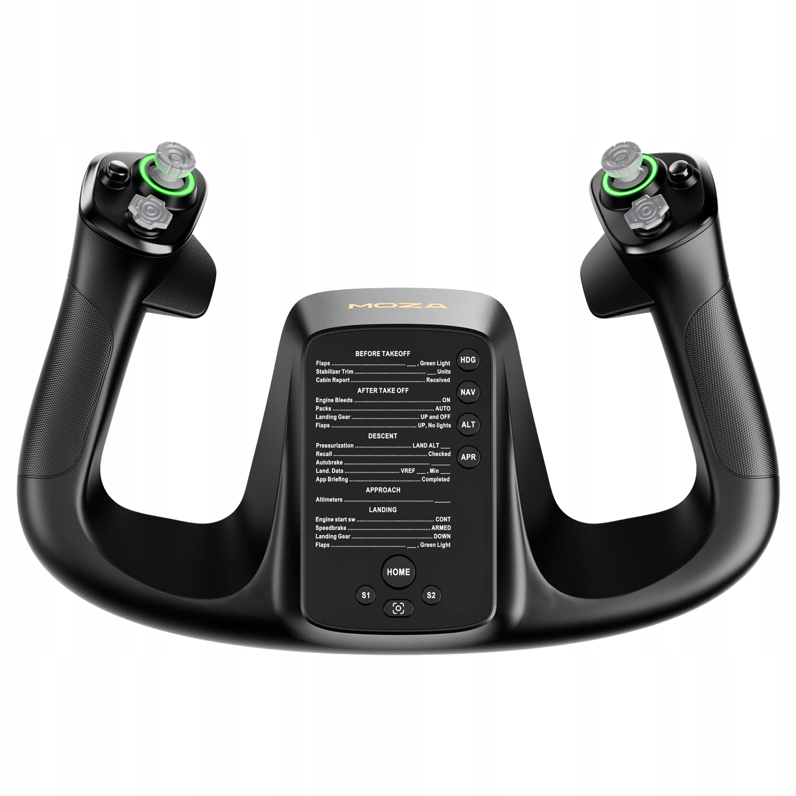 Wolant Moza Racing Mfy Yoke AS012 Pc Rgb 34 przycisków Czarny