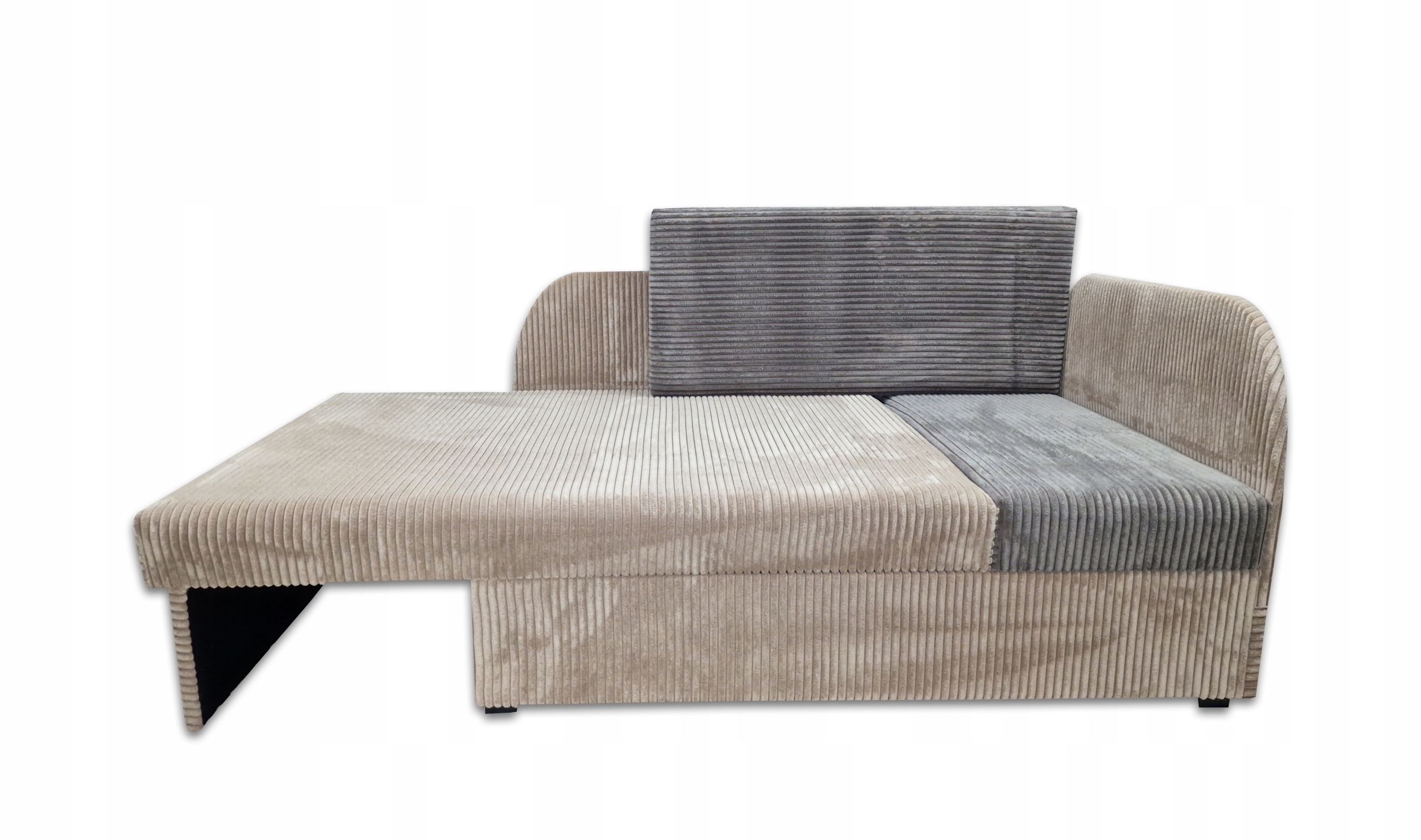 Narożnik KUBUŚ, rozkładane łóżko dla dziecka, sofa dziecięca, Sztruks Kolekcja Sztruks