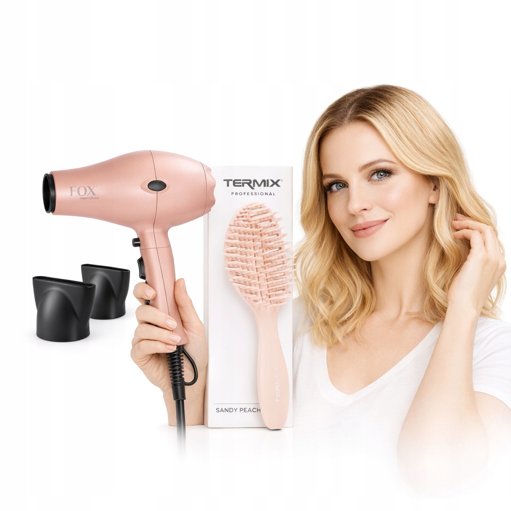 Suszarka Fox Smart Front Sandy Peach 2100W szczotka Termix