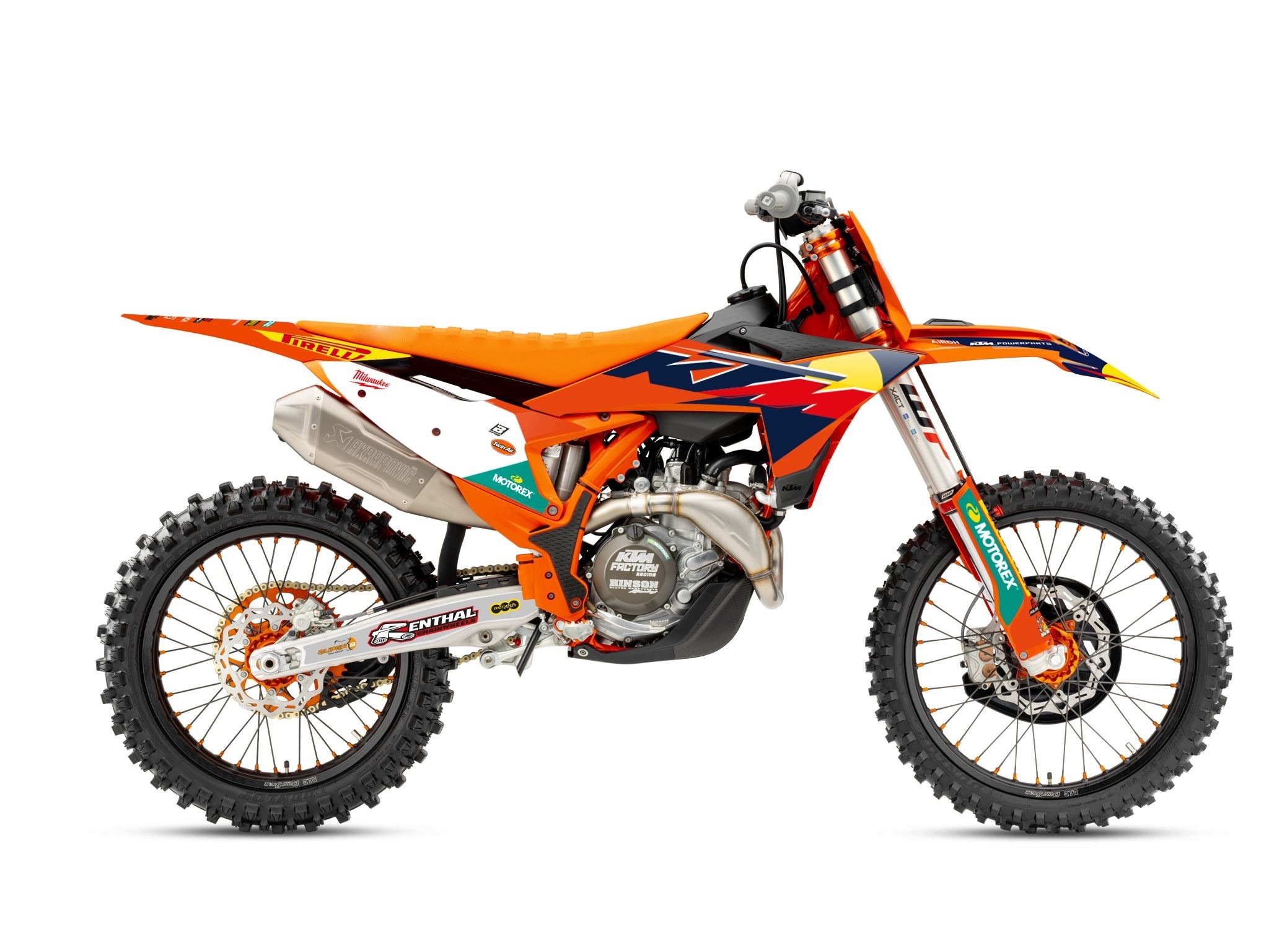 Blackbird Sada Nálepiek (oklein) Ktm Sx/sx-f '25-'26 Replica Team Ktm Fa