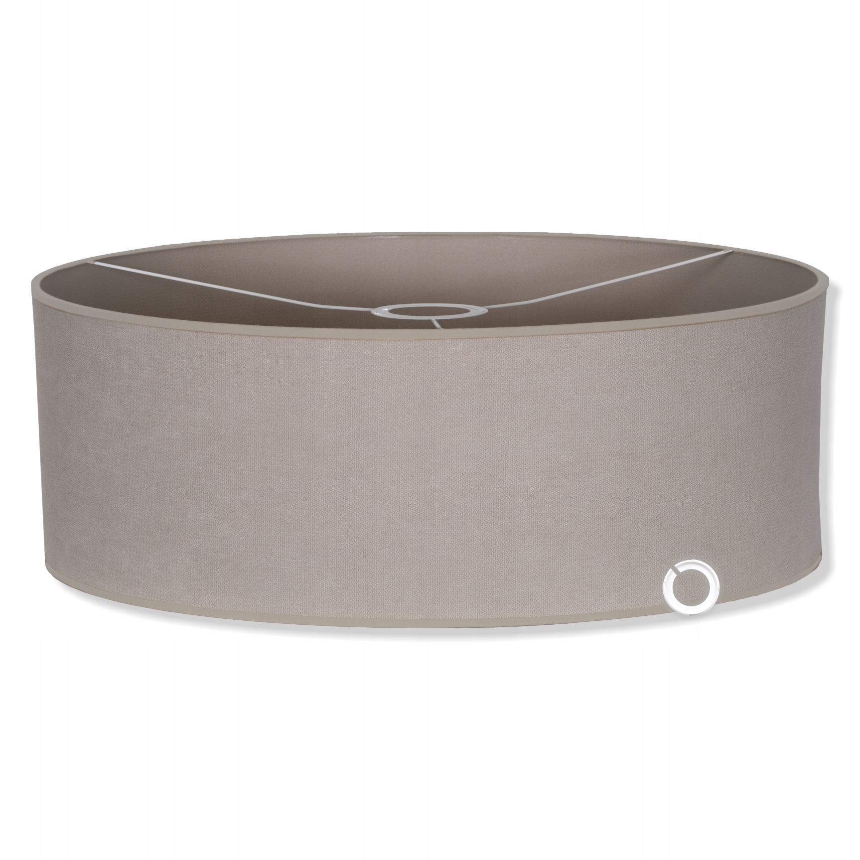 Stínidlo Premium Váleček Pvc Soft Světlý Béžový 50 x 20 cm Velké stínítko do obývacího pokoje