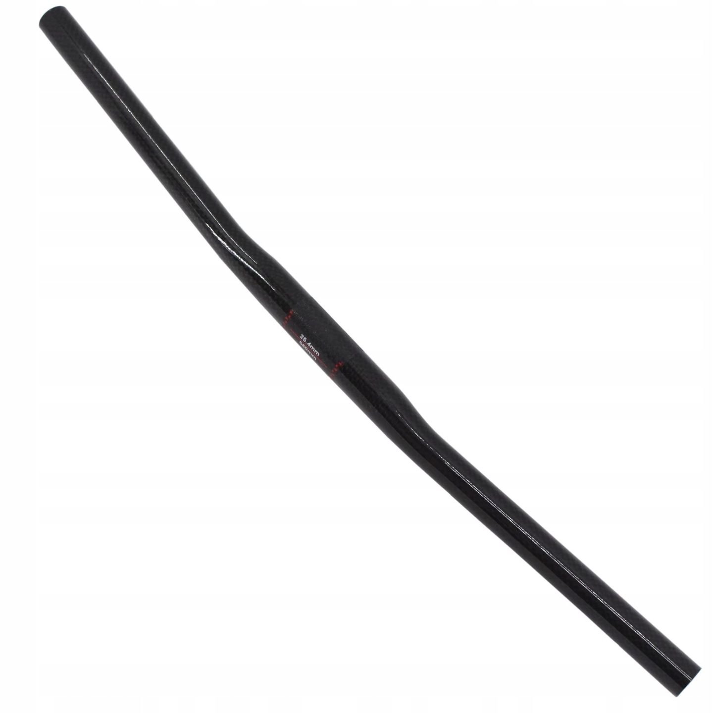 Carbon 3K Flat 25,4mm płaska kierownica karbon Mat Nowa