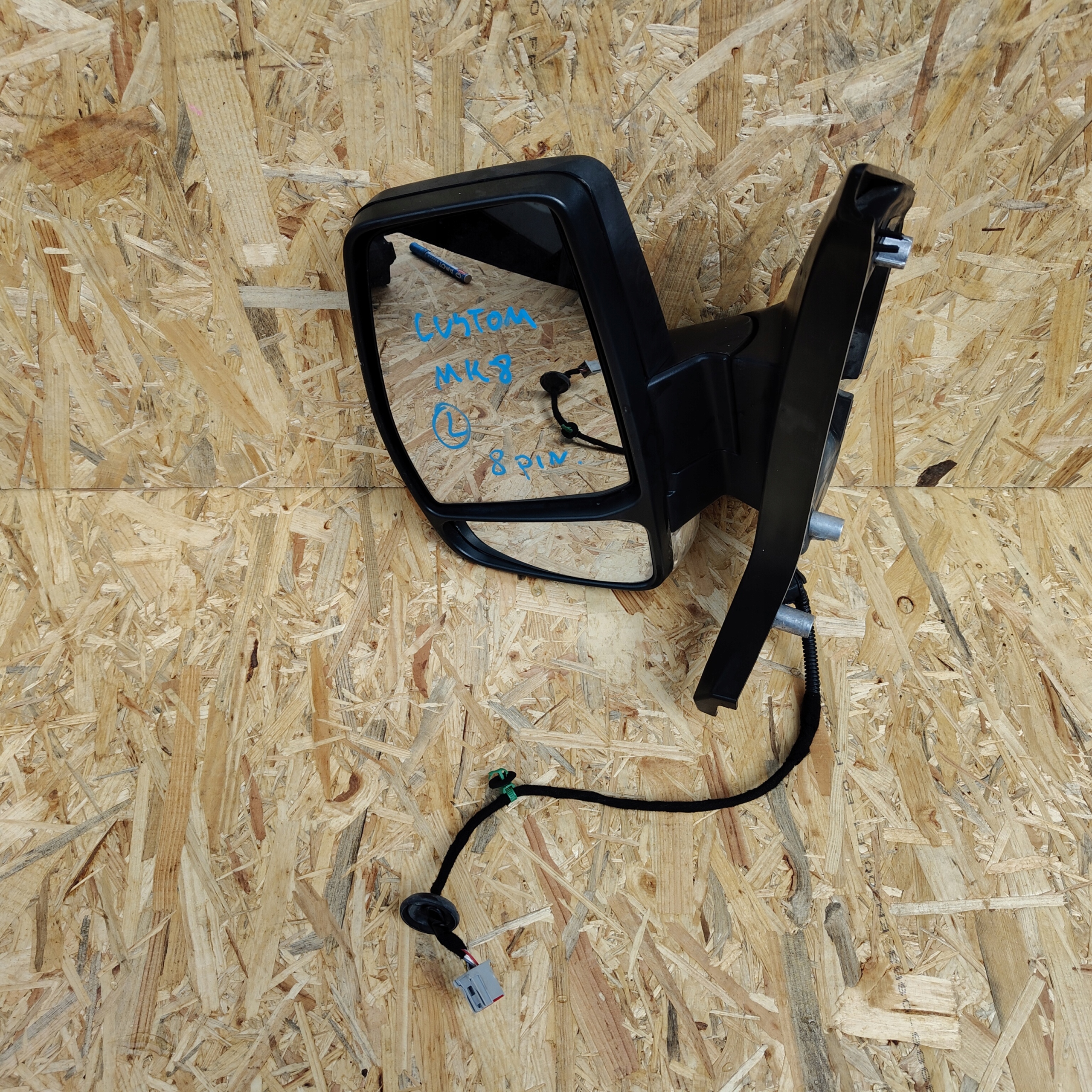 mirror exterior left FORD TRANSIT CUSTOM MK8 8PIN