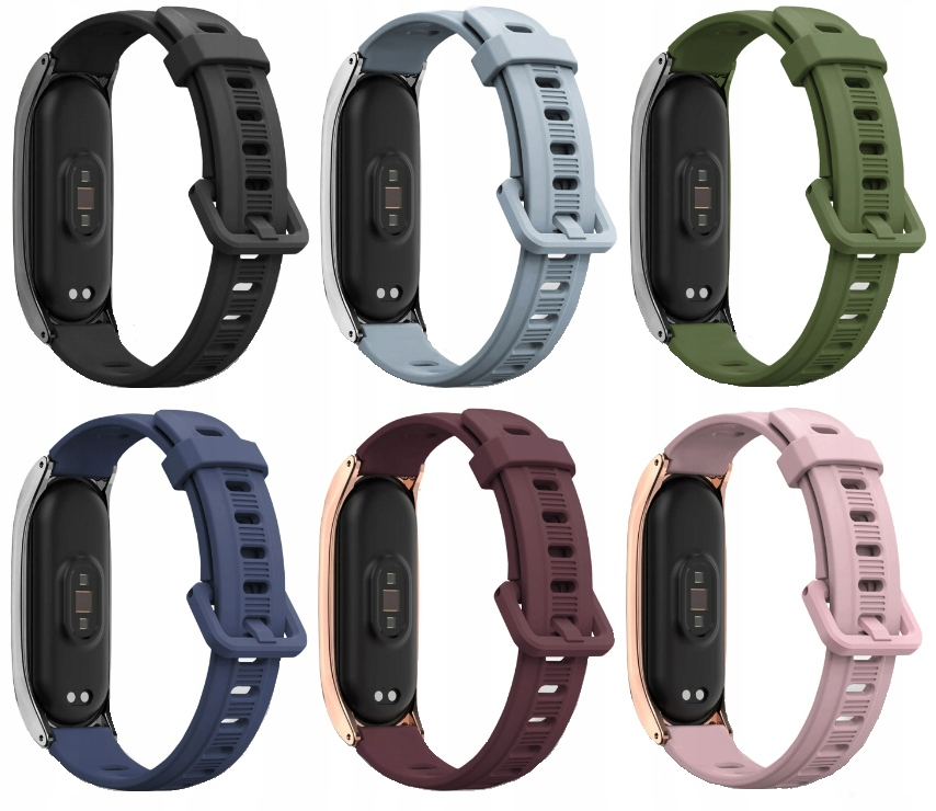 PASEK OPASKA DUO do XIAOMI MI BAND 3/4/5/6 KOLORY Kod producenta bransoleta folia szkło etui case ładowarka