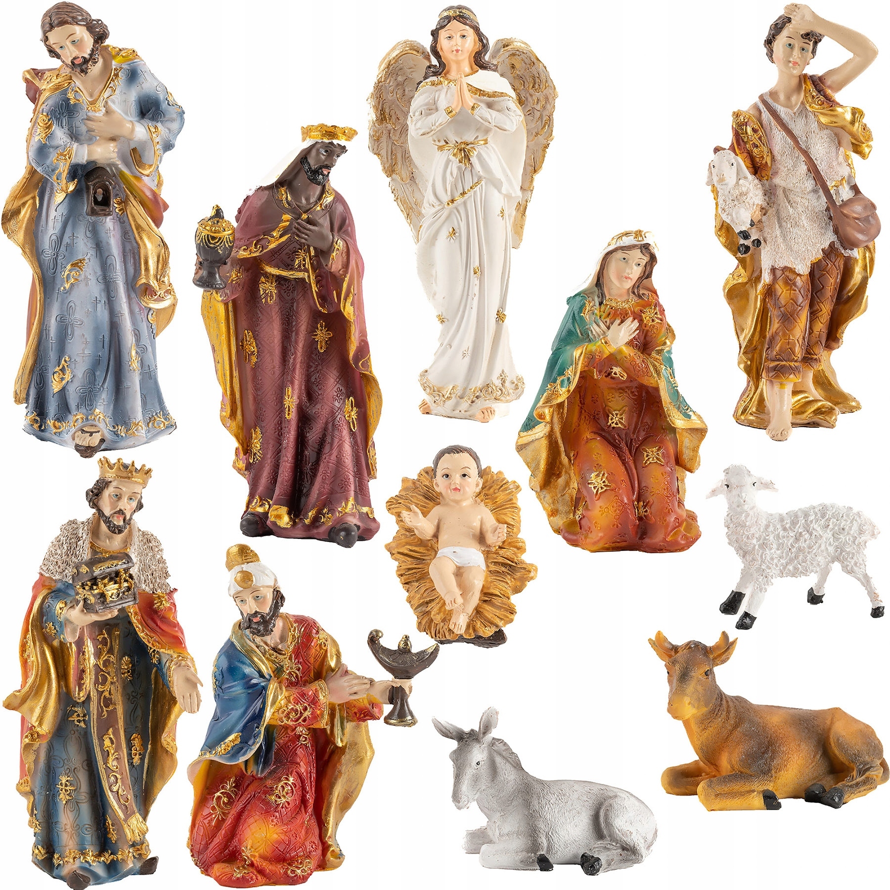 Vánoční Betlém Figurky Do Vánočního Betlému Velké 20 cm Sádra