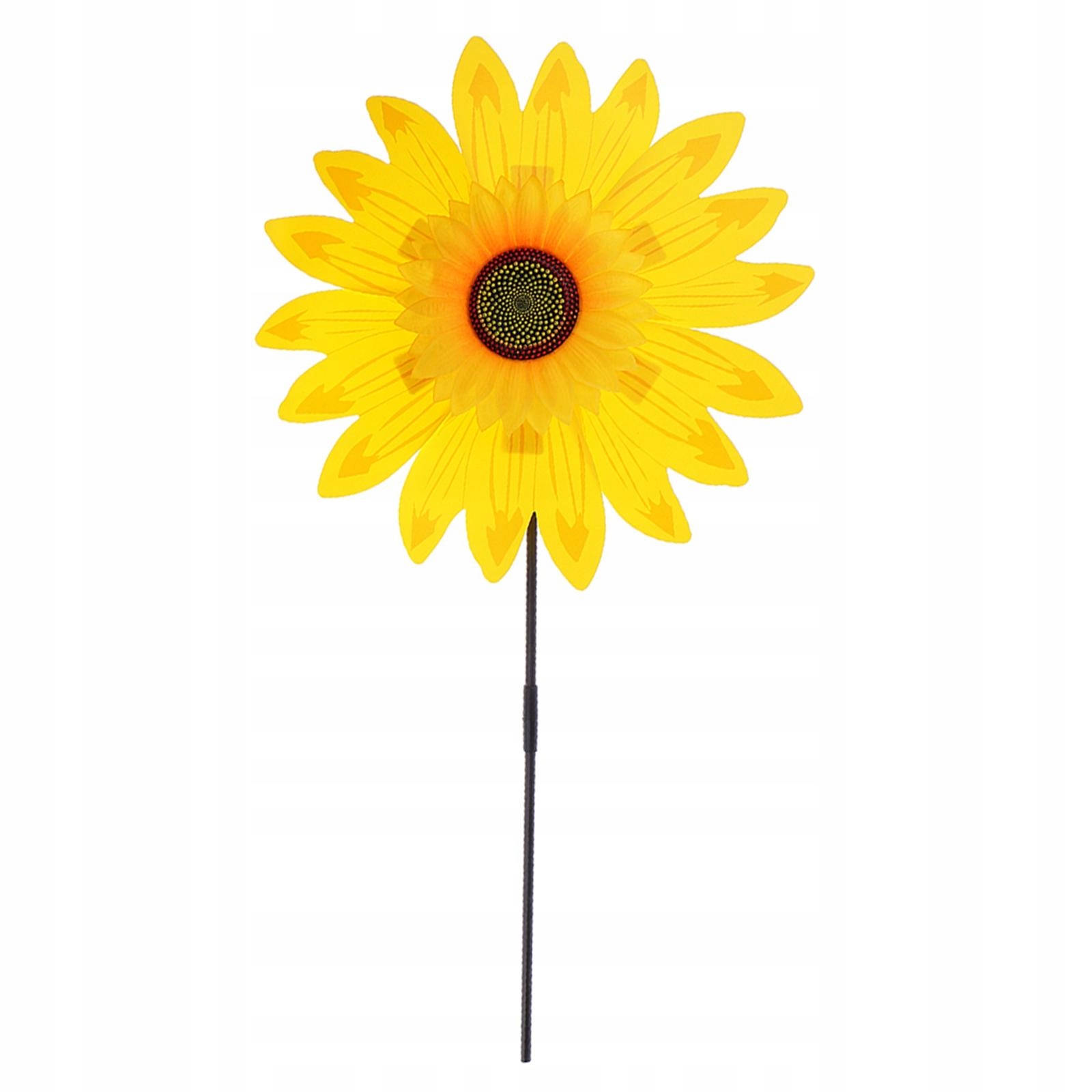 Piękny 36cm DIY Słonecznik Wiatr Żółty