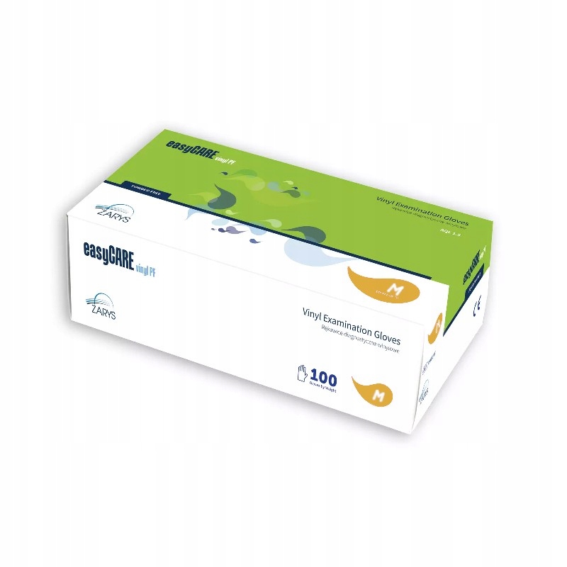 

easyCARE vinyl Pf rękawice winylowe M 100 szt