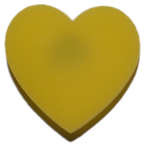 

Pozostałe -Przypinka do Crocs - serce żółte - 3463