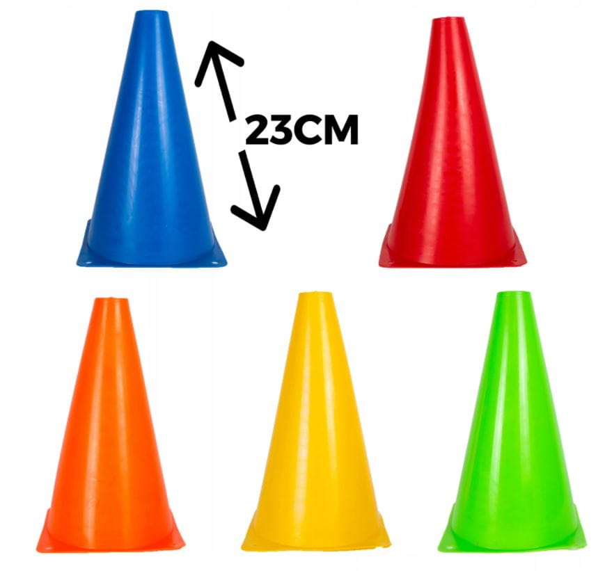 8516 PACHOŁEK PACHOŁKI TRENINGOWE 23CM KOLOROWE