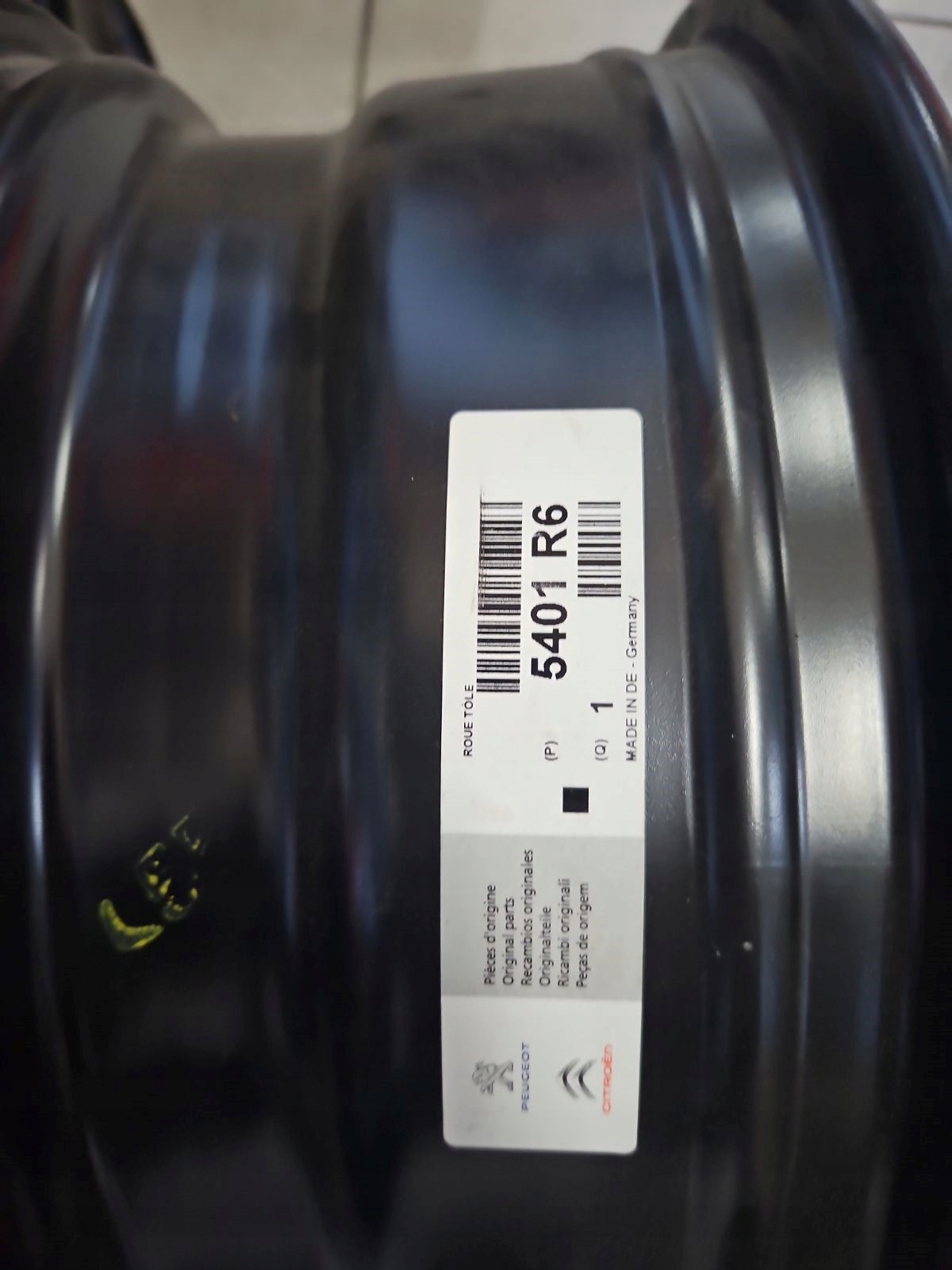 Oceľové disky Citroen Oe 5401R6 6.5" x 15" 4x108 Et 27