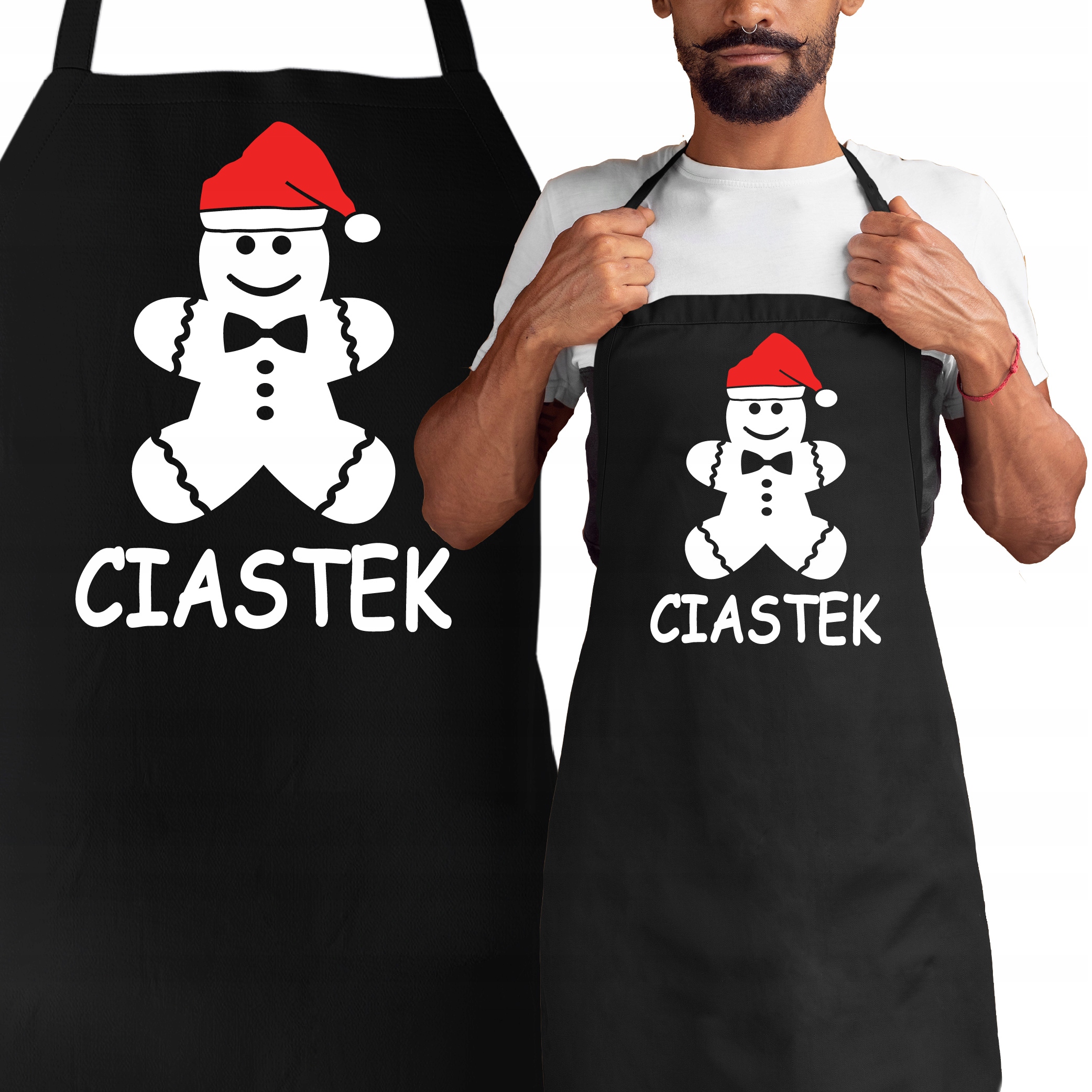 

Świąteczny Ciastek Zabawny Fartuch Na Gwiazdora